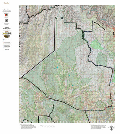 Arizona HuntData LLC AZ Unit 10 Antelope Concentrations digital map