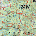 Arizona HuntData LLC AZ Unit 12AW Antelope Concentrations digital map