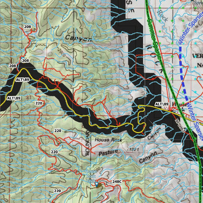 Arizona HuntData LLC AZ Unit 12B Antelope Concentrations digital map