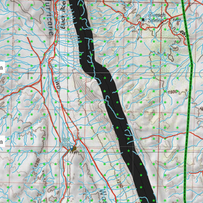 Arizona HuntData LLC AZ Unit 13A Antelope Concentrations digital map