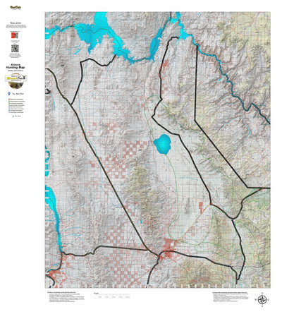 Arizona HuntData LLC AZ Unit 15BE Antelope Concentrations digital map