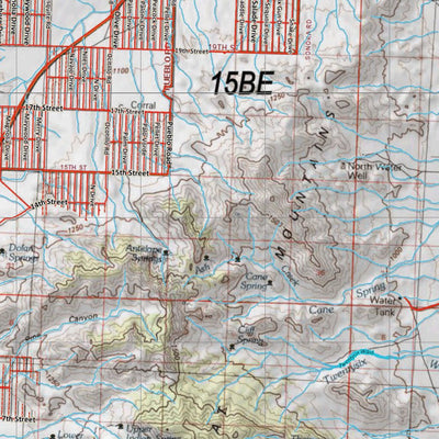 Arizona HuntData LLC AZ Unit 15BE Antelope Concentrations digital map