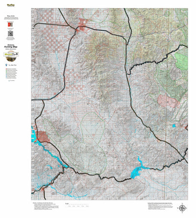 Arizona HuntData LLC AZ Unit 16A Antelope Concentrations digital map