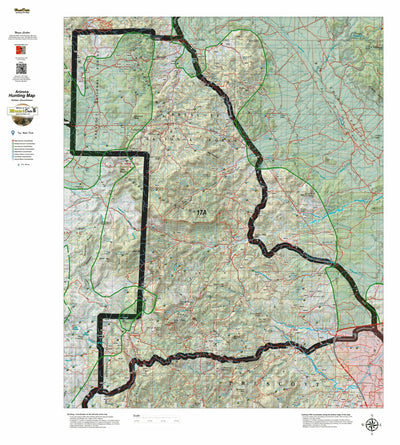 Arizona HuntData LLC AZ Unit 17A Antelope Concentrations digital map