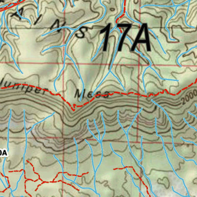 Arizona HuntData LLC AZ Unit 17A Antelope Concentrations digital map