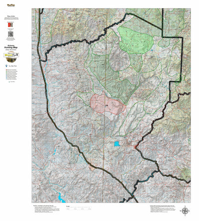 Arizona HuntData LLC AZ Unit 18B Antelope Concentrations digital map