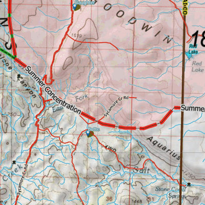 Arizona HuntData LLC AZ Unit 18B Antelope Concentrations digital map