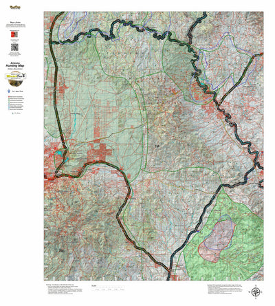 Arizona HuntData LLC AZ Unit 19A Antelope Concentrations digital map