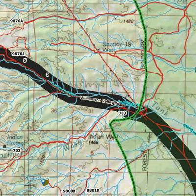 Arizona HuntData LLC AZ Unit 19B Antelope Concentrations digital map