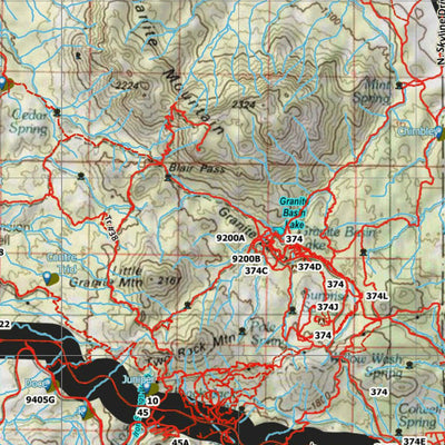 Arizona HuntData LLC AZ Unit 19B Antelope Concentrations digital map