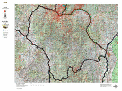 Arizona HuntData LLC AZ Unit 20A Antelope Concentrations digital map