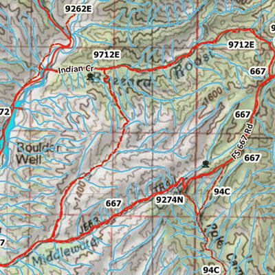 Arizona HuntData LLC AZ Unit 20A Antelope Concentrations digital map