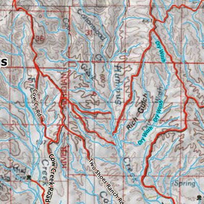 Arizona HuntData LLC AZ Unit 20B Antelope Concentrations digital map