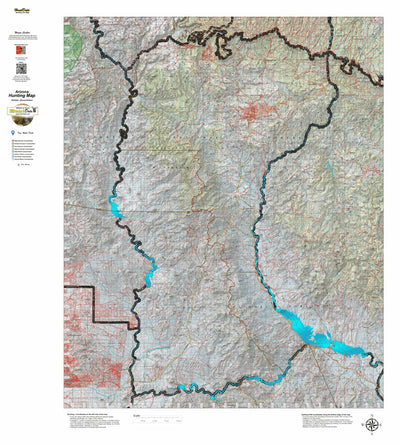 Arizona HuntData LLC AZ Unit 22 Antelope Concentrations digital map