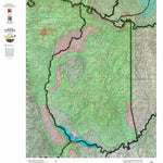 Arizona HuntData LLC AZ Unit 23 Mule Deer Concentration Map digital map