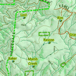 Arizona HuntData LLC AZ Unit 23N Mule Deer Concentrations digital map