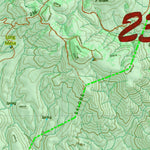 Arizona HuntData LLC AZ Unit 23S Mule Deer Concentrations digital map