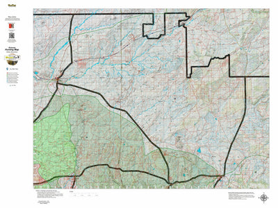 Arizona HuntData LLC AZ Unit 2A Antelope Concentrations digital map