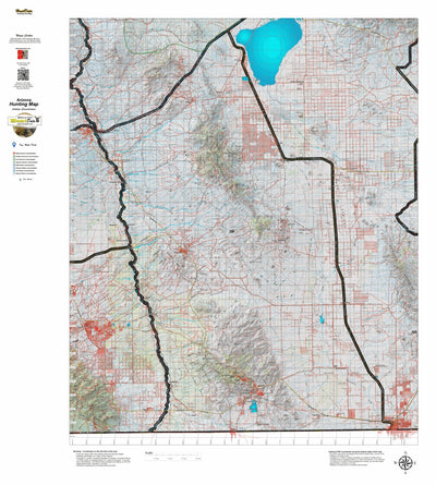 Arizona HuntData LLC AZ Unit 30B Antelope Concentrations digital map