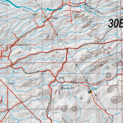Arizona HuntData LLC AZ Unit 30B Antelope Concentrations digital map