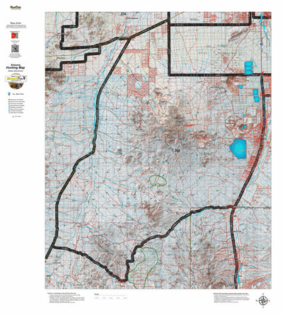 Arizona HuntData LLC AZ Unit 36A Antelope Concentrations digital map