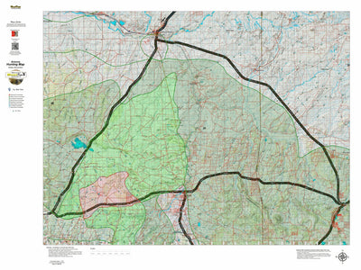 Arizona HuntData LLC AZ Unit 3A Antelope Concentrations digital map