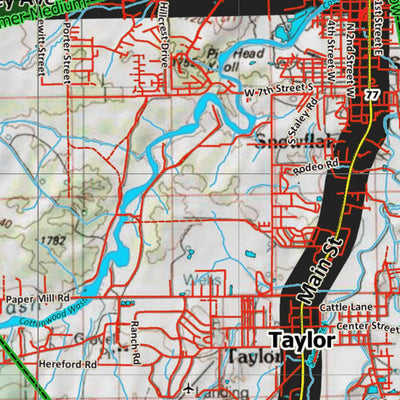 Arizona HuntData LLC AZ Unit 3A Antelope Concentrations digital map
