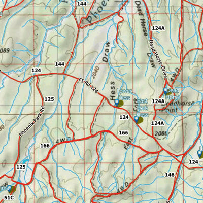 Arizona HuntData LLC AZ Unit 3C Antelope Concentrations digital map