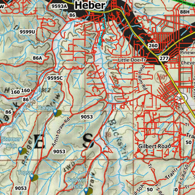 Arizona HuntData LLC AZ Unit 3C Antelope Concentrations digital map