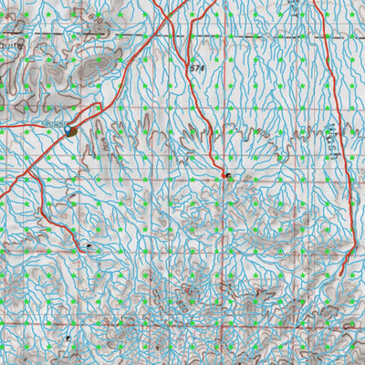 Arizona HuntData LLC AZ Unit 40A_Mule Deer Concentration Map digital map