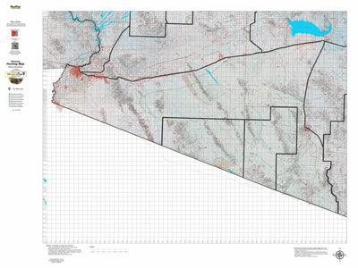 Arizona HuntData LLC AZ Unit 40B Antelope Concentrations digital map