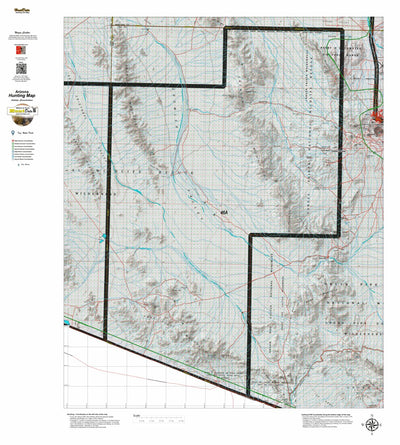 Arizona HuntData LLC AZ Unit 46A Antelope Concentrations digital map