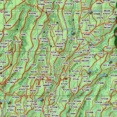 Arizona HuntData LLC AZ Unit 4A Mule Deer Concentration Map digital map