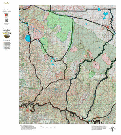 Arizona HuntData LLC AZ Unit 5A Antelope Concentrations digital map