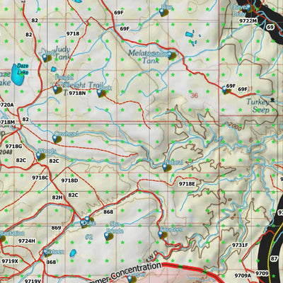 Arizona HuntData LLC AZ Unit 5A Antelope Concentrations digital map