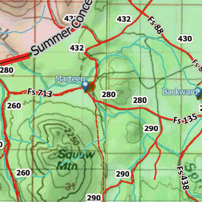 Arizona HuntData LLC AZ Unit 7W Antelope Concentrations digital map