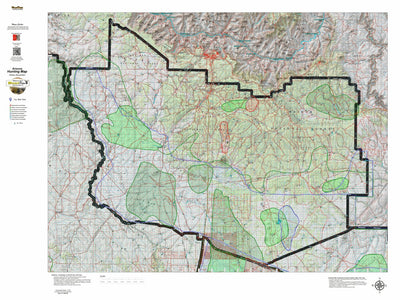 Arizona HuntData LLC AZ Unit 9 Antelope Concentrations digital map