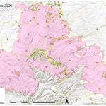 Arizona Mushroom Society 2020 Bighorn Fire digital map