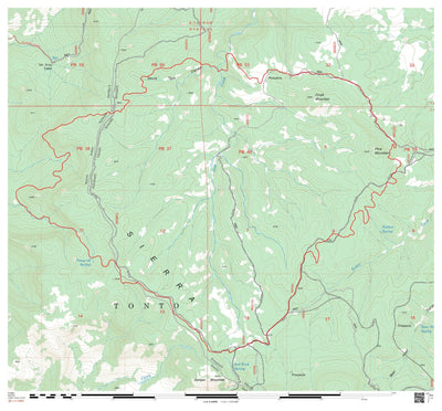 Arizona Mushroom Society 2020 Hidden Fire digital map