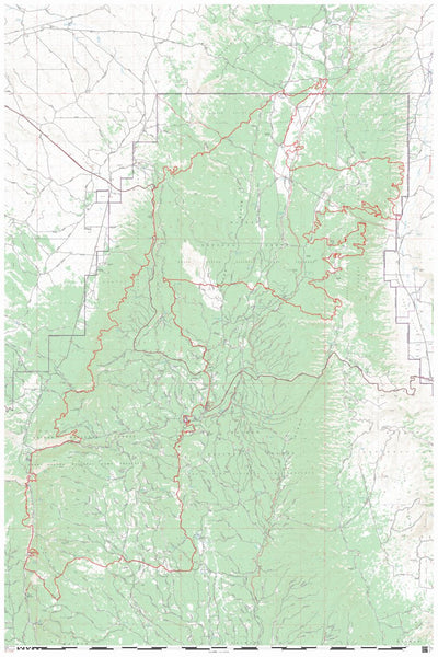 Arizona Mushroom Society 2020 Mangum Fire digital map