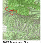 Arizona Mushroom Society 2023 Boundary Fire digital map