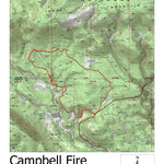 Arizona Mushroom Society 2023 Campbell Fire digital map