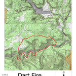 Arizona Mushroom Society 2023 Dart Fire digital map
