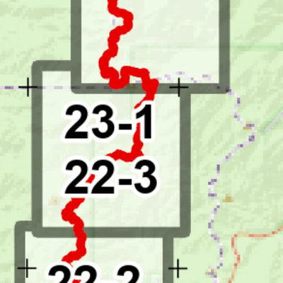 Arizona Trail Association ANST ANST Topo Overview Map 5 digital map