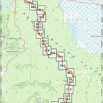 Arizona Trail Association ANST ANST Topo Overview Map 6 bundle exclusive