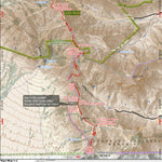 Arizona Trail Association ANST Topo Map 01-1 Huachuca Mountains 1 digital map