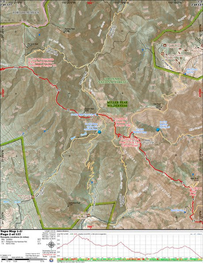 ANST Topo Map 01-2 Huachuca Mountains 2 a Preview 1