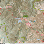 Arizona Trail Association ANST Topo Map 01-2 Huachuca Mountains 2 digital map