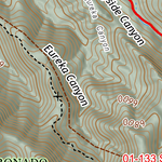 ANST Topo Map 01-3 Huachuca Mountains 3 Preview 2