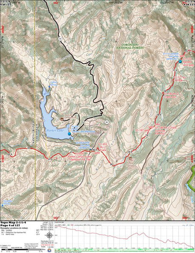 ANST Topo Map 02-1/1-4 Canelo Hills East 1 Preview 1